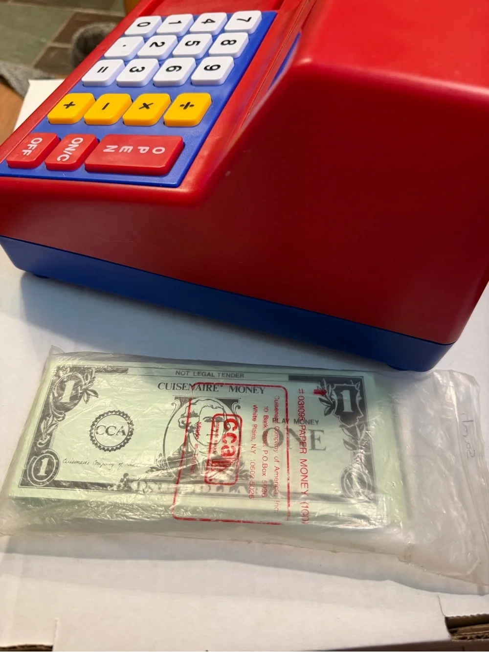 Learning Resources Pretend Play Cash Register with Play Money